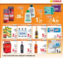 Anteprima del volantino COCA COLA, Coca Cola vari tipi conf. 660 ml x 4 pezzi valido a partire dal 06.11.2025 | Pagina: 24 | Prodotti: Fazzoletti, Intimo, Prosecco, Pampers