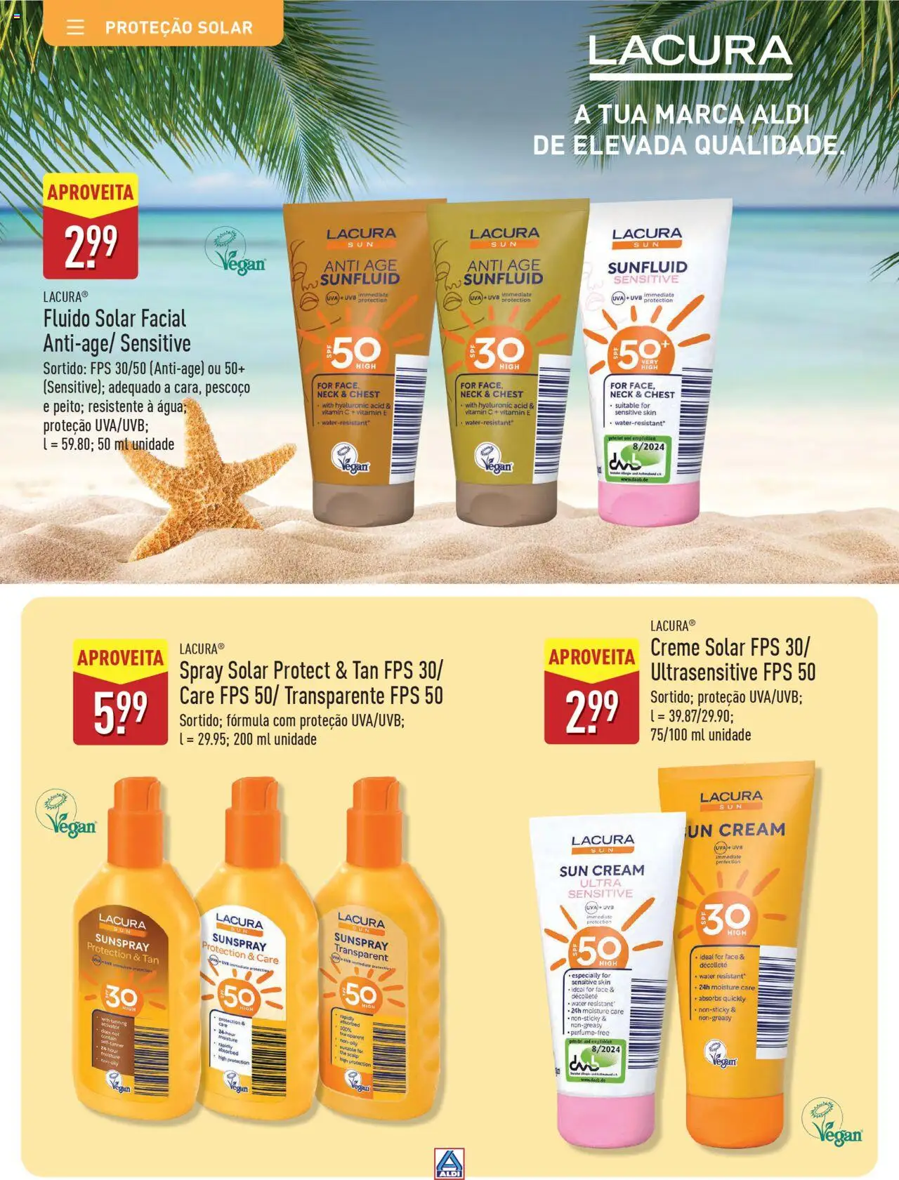 Aldi Especial Verão  │ válido de 09.06.2025 | Página: 48 | Produtos: Creme
