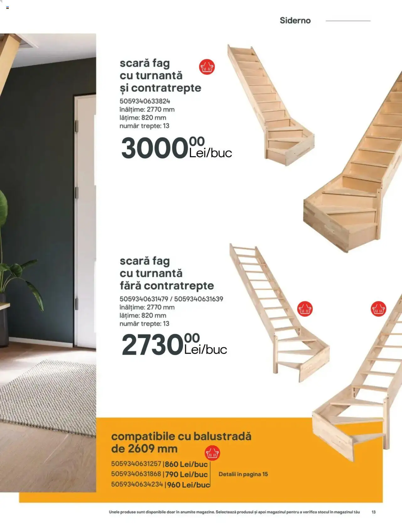 Noul catalog Brico Depot – valabil de la 13.06.2024 | Pagină: 13 | Produse: Scară