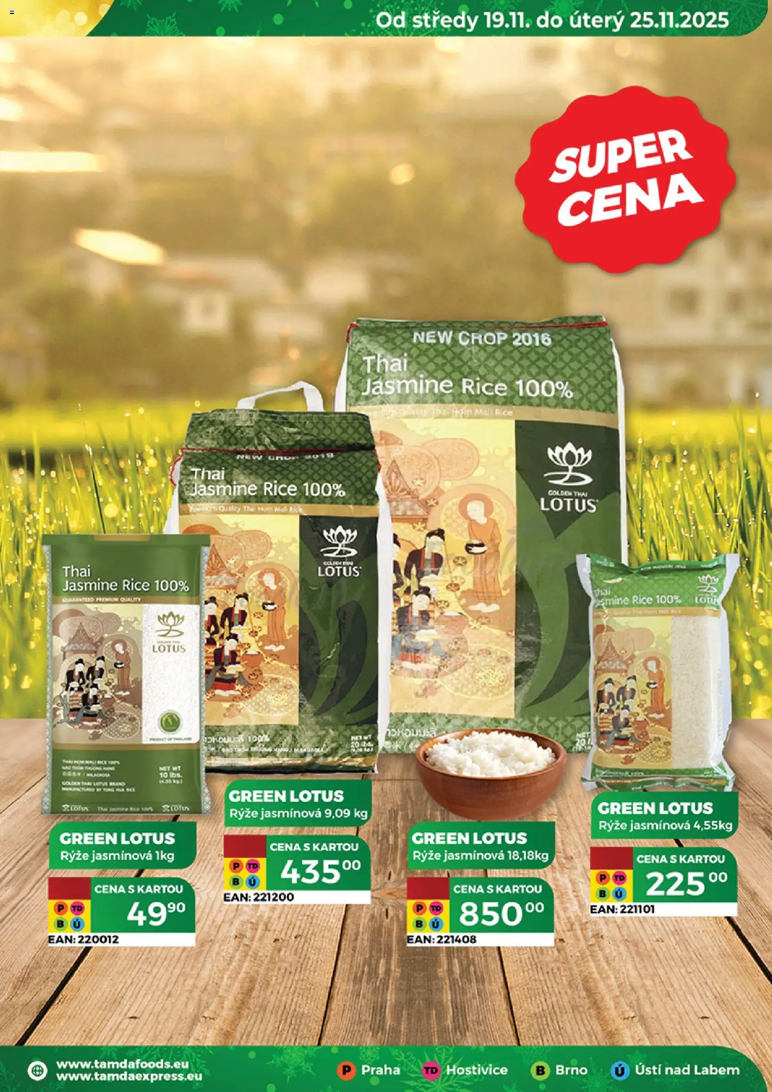 Tamda Foods leták od 26.11.2025 | Strana: 33 | Produkty: Rýže, Lotus