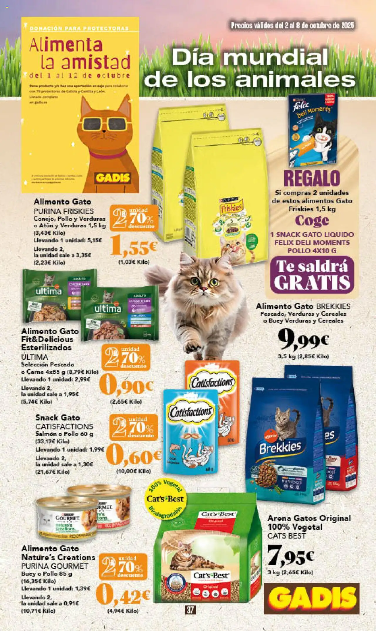 Gadis folleto │ válido desde el 02.10.2025 | Página: 37 | Productos: Pescado, Cereales, Té, Κούβα