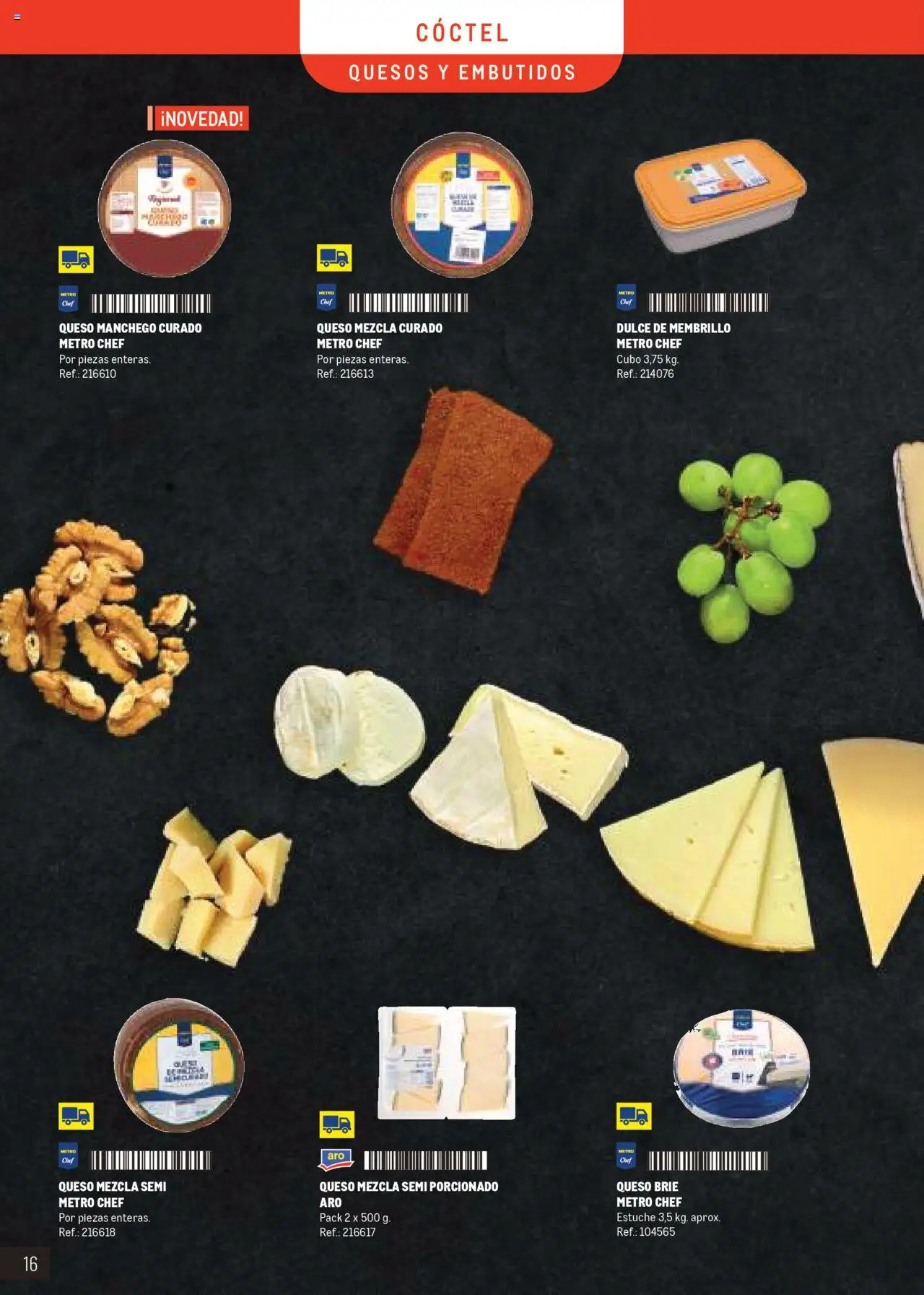Makro -  Especial Catering Canarias │ válido desde el 25.02.2025 | Página: 16 | Productos: Queso