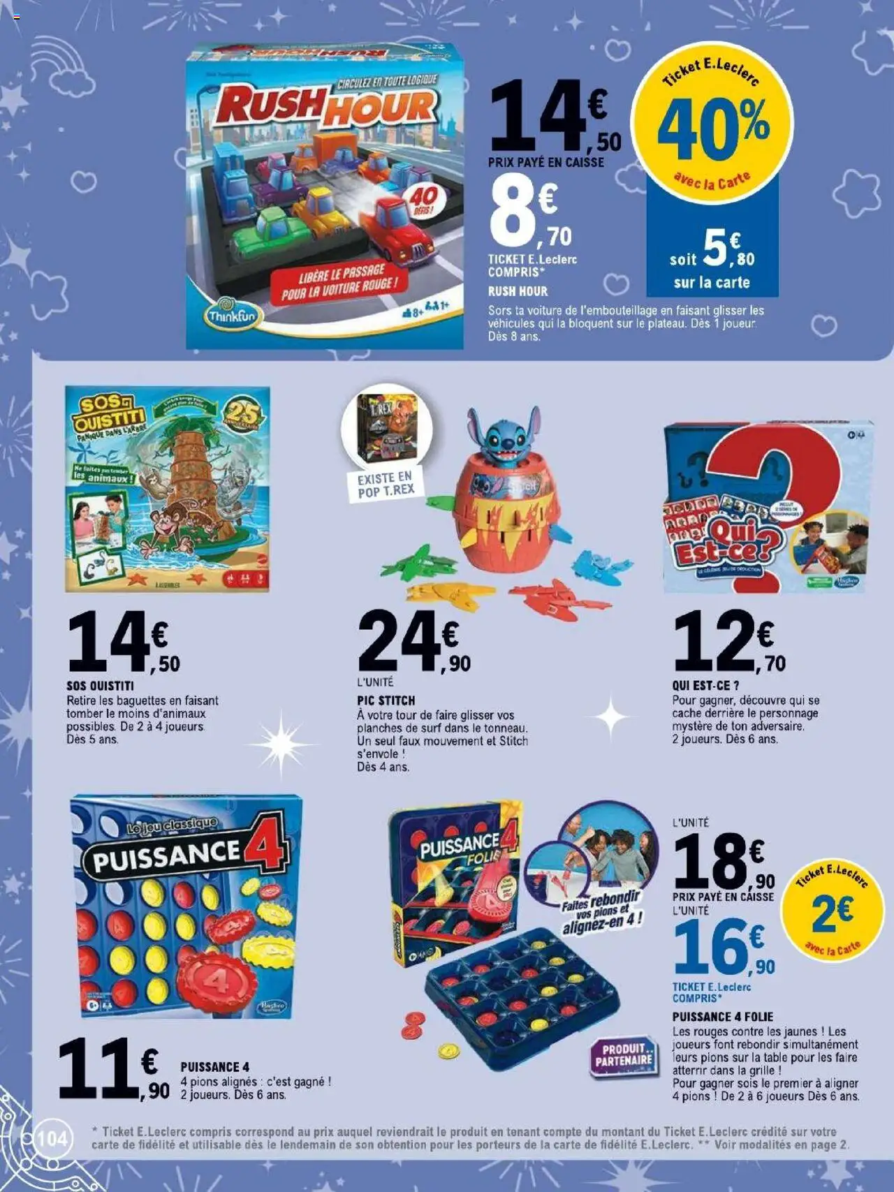 {H1} | Page: 104 | Produits: Table