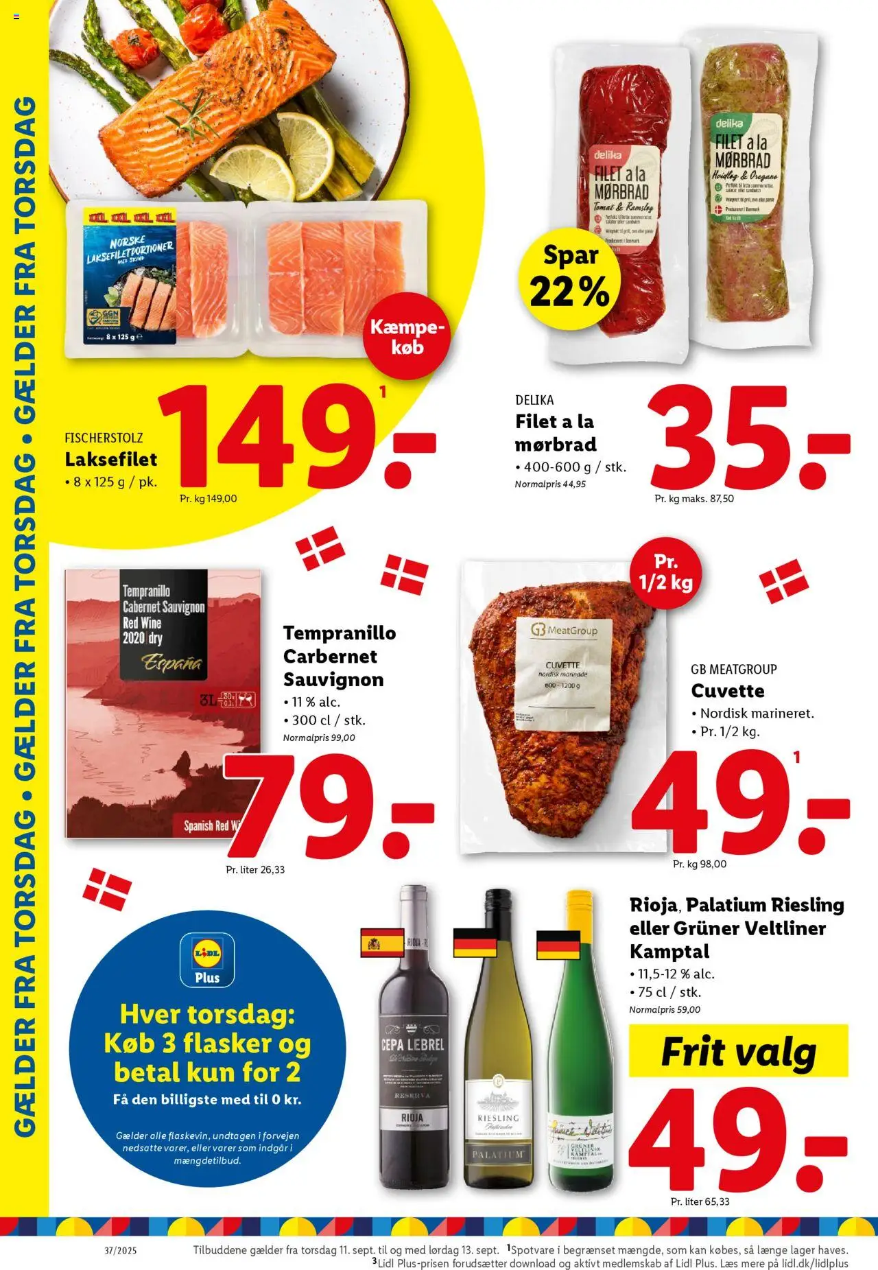 Lidl tilbudsavis – gyldig fra 11.09.2025 | Side: 2 | Produkter: Hvidløg, Søm, Oregano