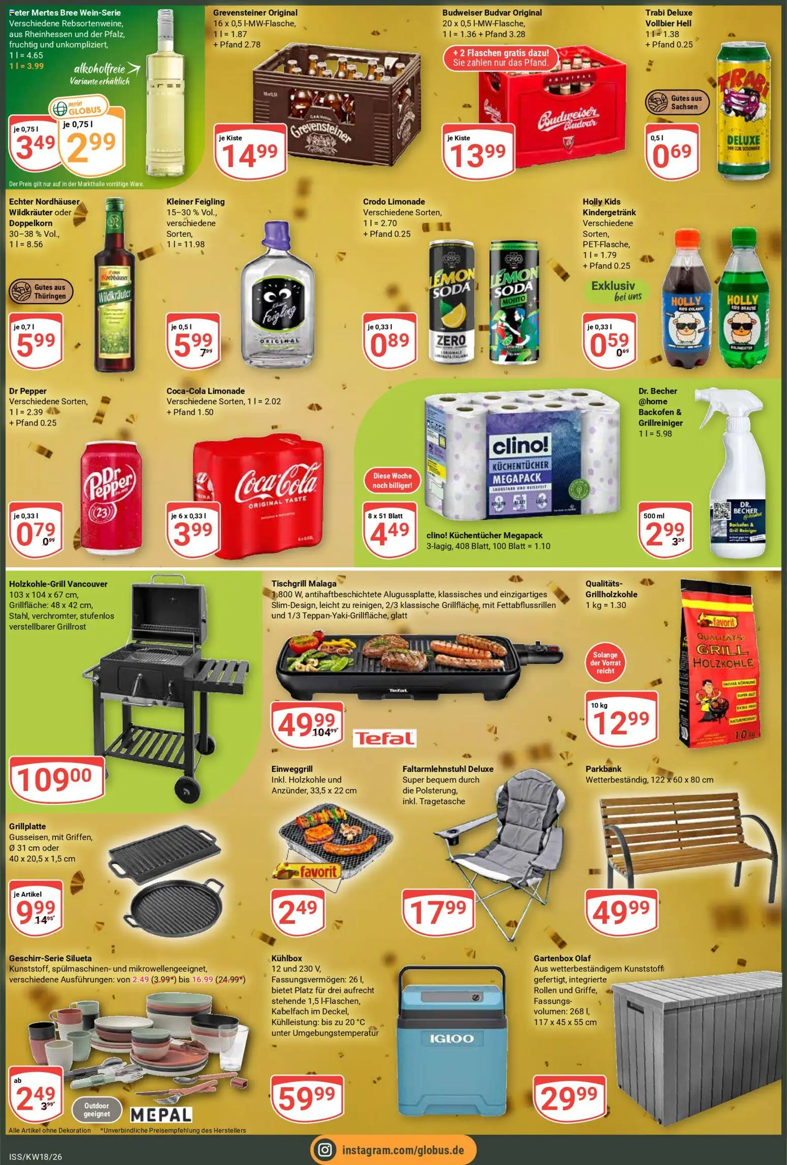 Globus Prospekt 	 – gültig ab 27.04.2026 | Seite: 4 | Produkte: Kleiner feigling, Bree, Limonade, Backofen