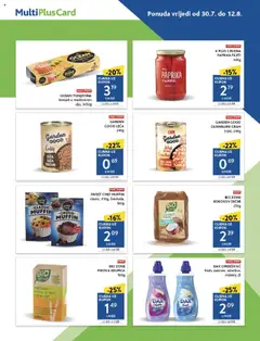 Konzum HR akciós ujság - amely érvényes a következő dátumtól: 30.07.2025 | Oldal: 25 | Termékek: Muffin