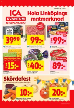 ICA Kvantum - Linköping - Förhandsvisning av reklamblad från butik ICA Kvantum aktuell från 15.09.2025