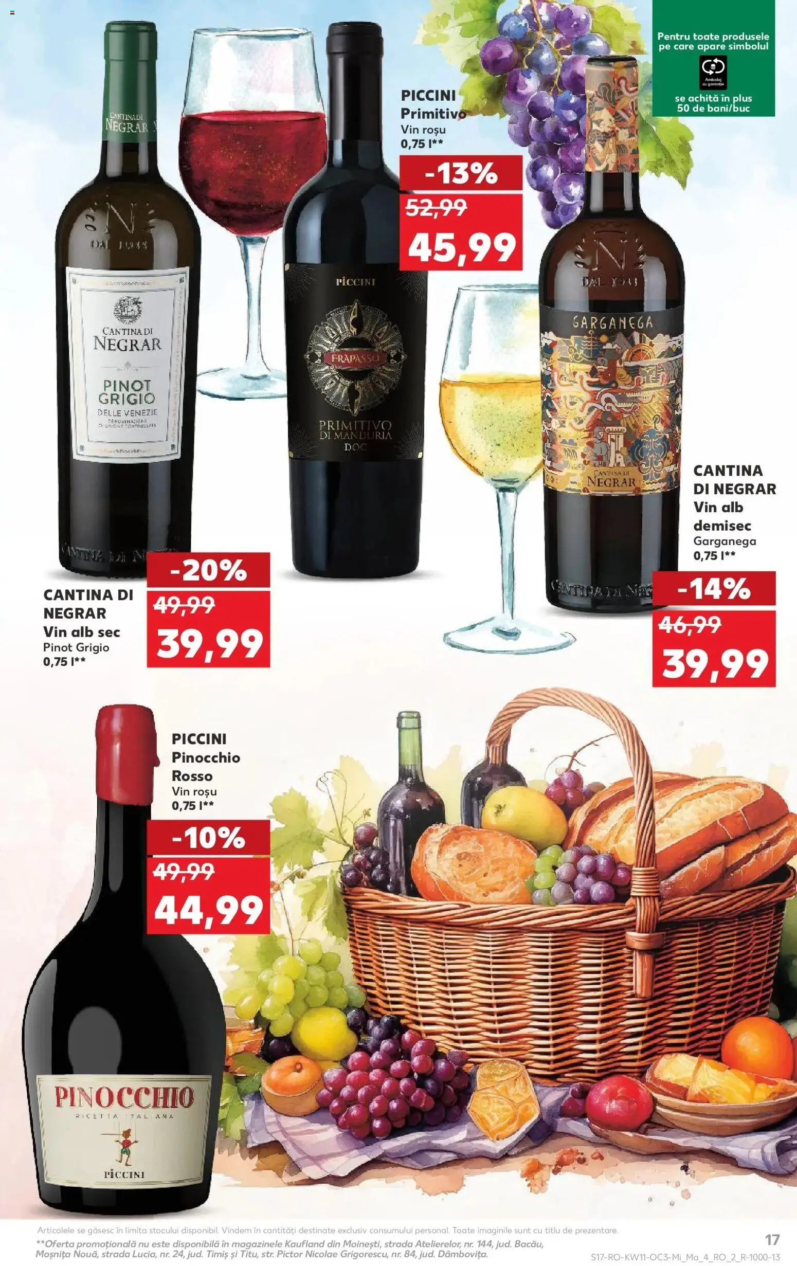 Noul catalog Kaufland – valabil de la 11.03.2026 | Pagină: 17 | Produse: Vin