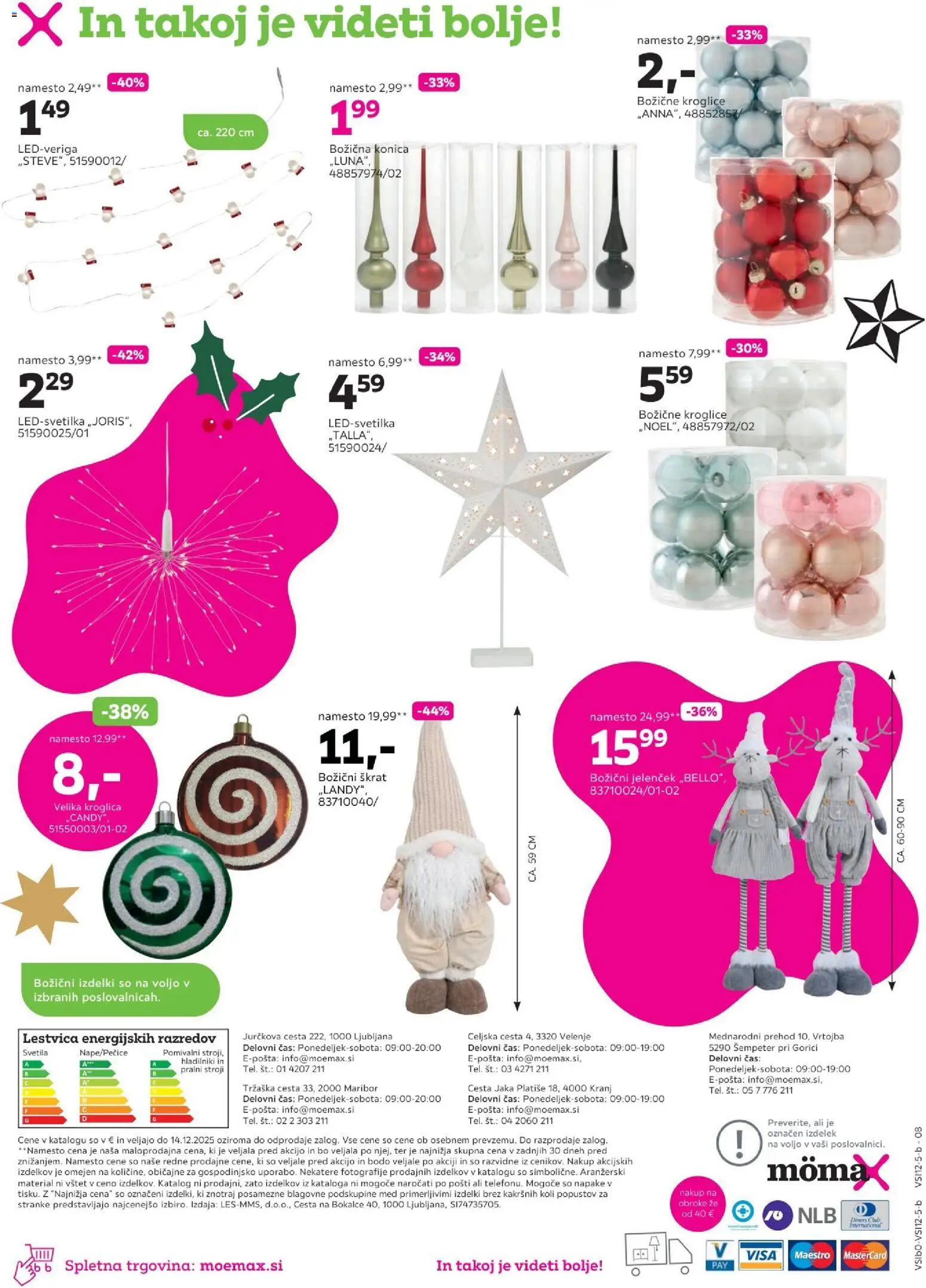 Novi Mömax katalog ponudbe – veljaven od 01.12.2025 | Stran: 8