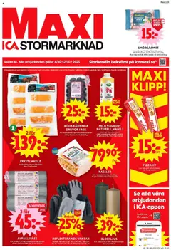 ICA Maxi - Enköping - Förhandsvisning av reklamblad från butik ICA Maxi aktuell från 06.10.2025