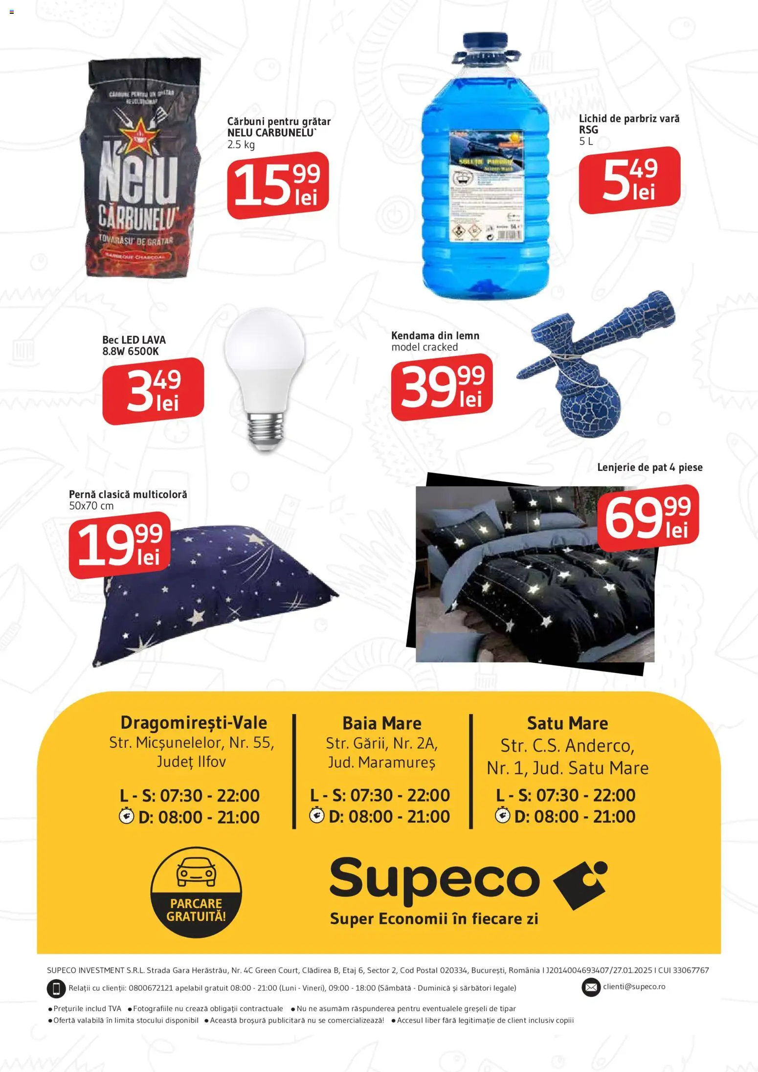 Noul catalog Supeco – valabil de la 30.04.2026 | Pagină: 6 | Produse: Bec, Pat, Lenjerie de pat, Babak