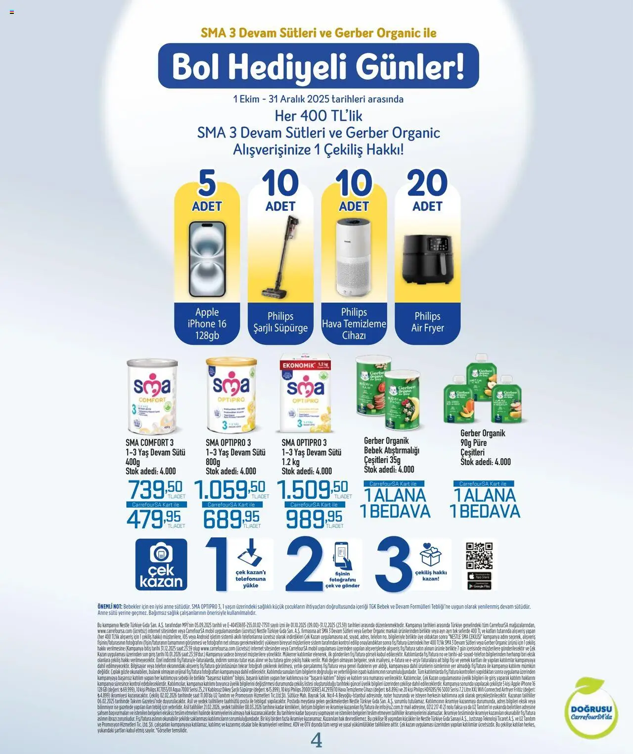 CarrefourSA Katalog Bebek - 02.10.2025 tarihinden itibaren geçerlidir | Sayfa: 5