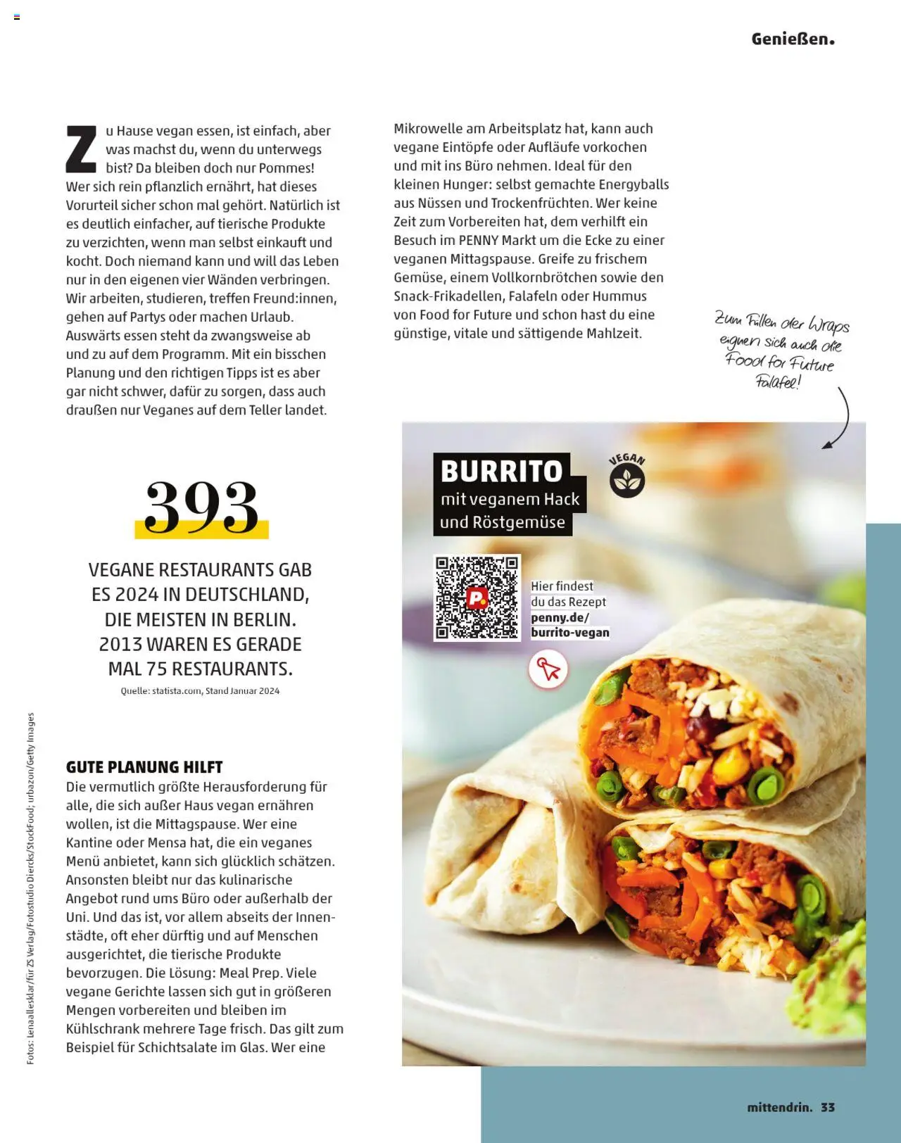 Penny  Kundenmagazin Sommer - gültig ab dem 13.06.2025 | Seite: 33 | Produkte: Mikrowelle, Pommes, Kühlschrank
