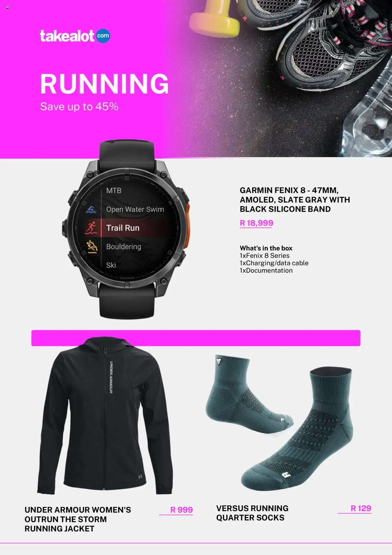 New Takealot catalogue – valid from 05.10.2025 | Page: 6 | Products: Socks, Box, Silicone, Water