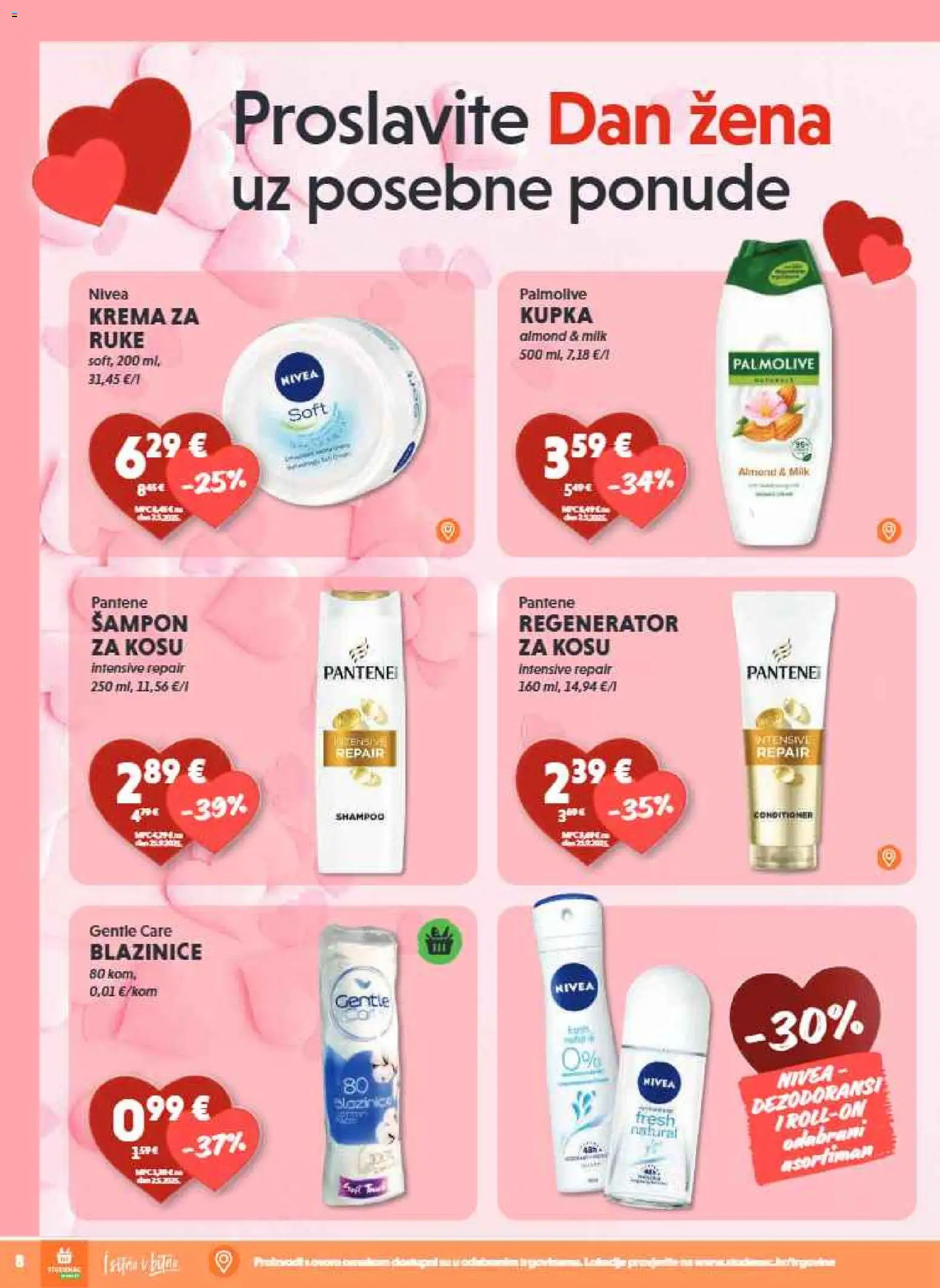 Studenac katalog | vrijedi od 04.03.2026 | Stranica: 8 | Proizvodi: Kupka, Regenerator, Regenerator za kosu, Krema