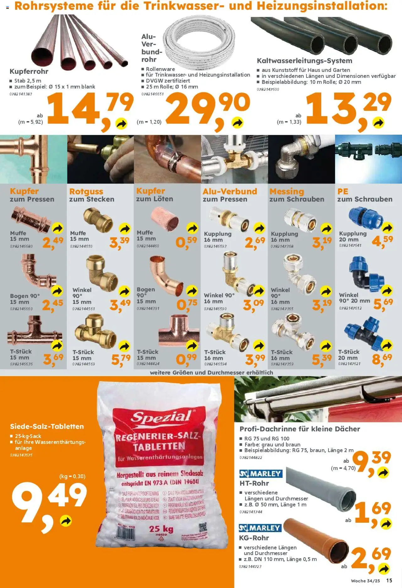 Globus Baumarkt Prospekt 	 - gültig ab dem 18.08.2025 | Seite: 15