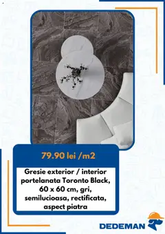 Catalog Dedeman – valabil de la 01.08.2025 | Pagină: 6 | Produse: Gresie