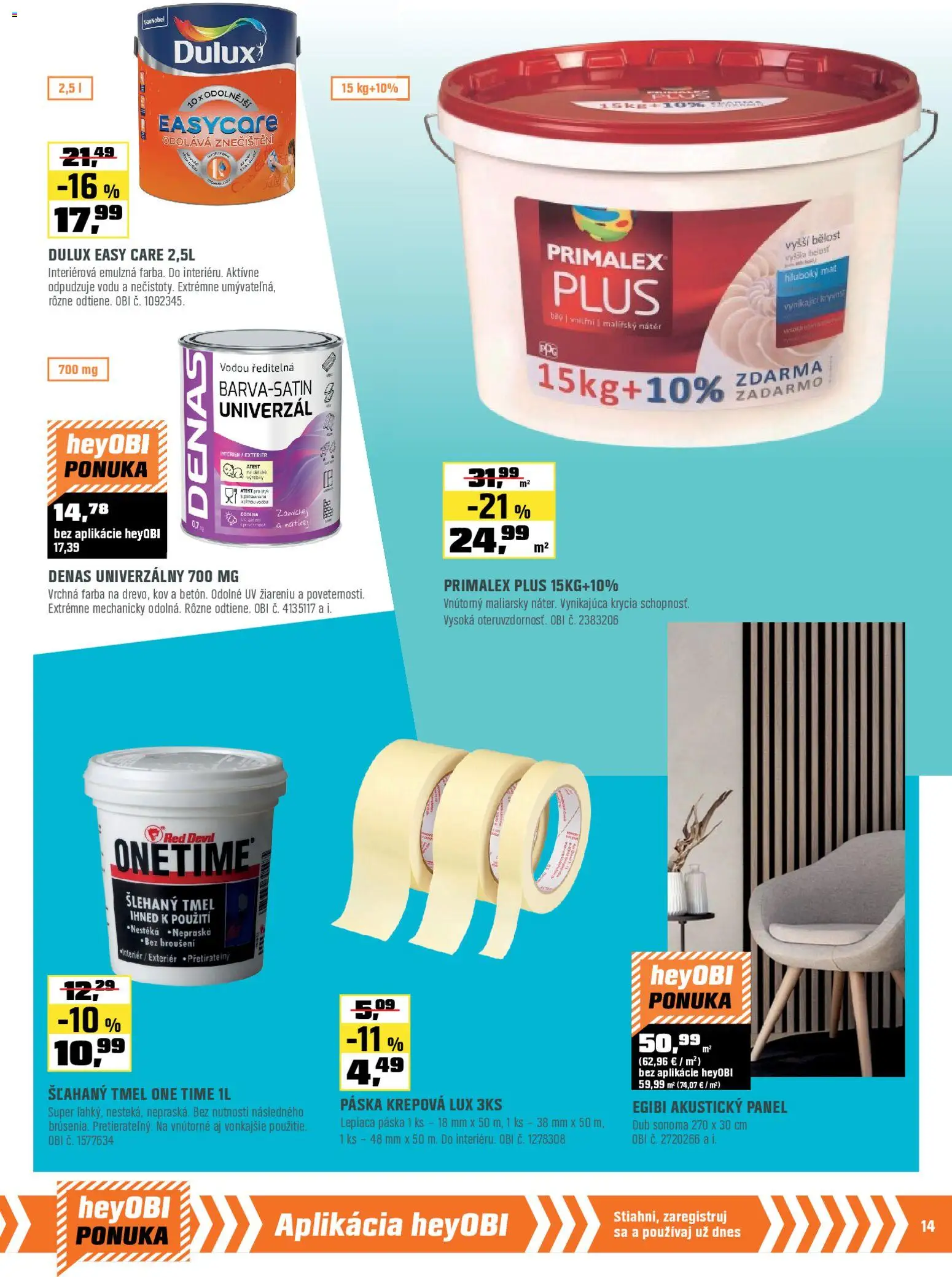 Nové OBI akcie – leták je platný od 01.02.2026 | Strana: 15 | Produkty: Vertikutátor, Píla, Drvič, Nabíjačka