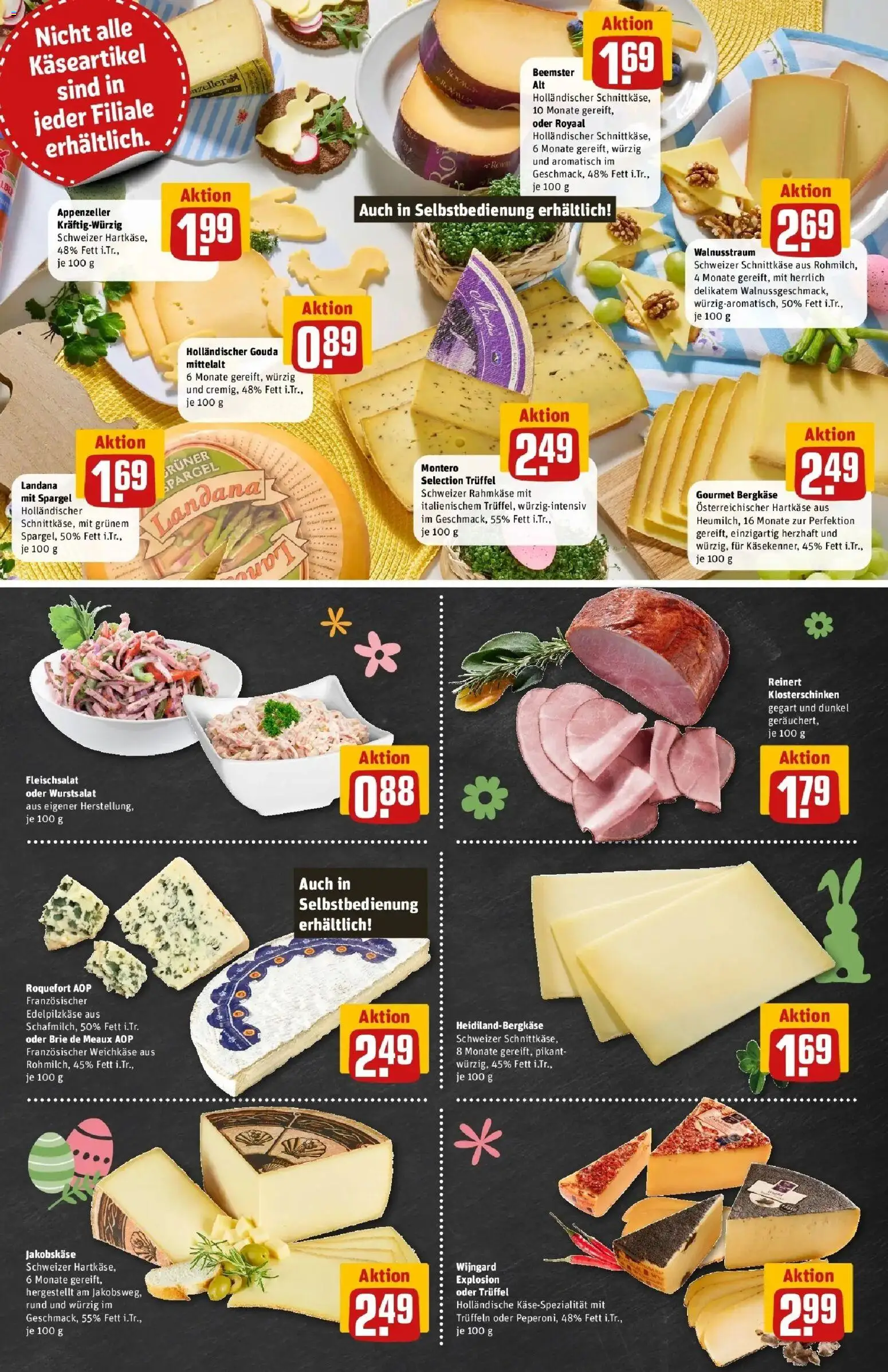 Rewe Prospekt Gelsenkirchen	 – gültig ab 30.03.2026 | Seite: 9 | Produkte: Gouda, Spargel