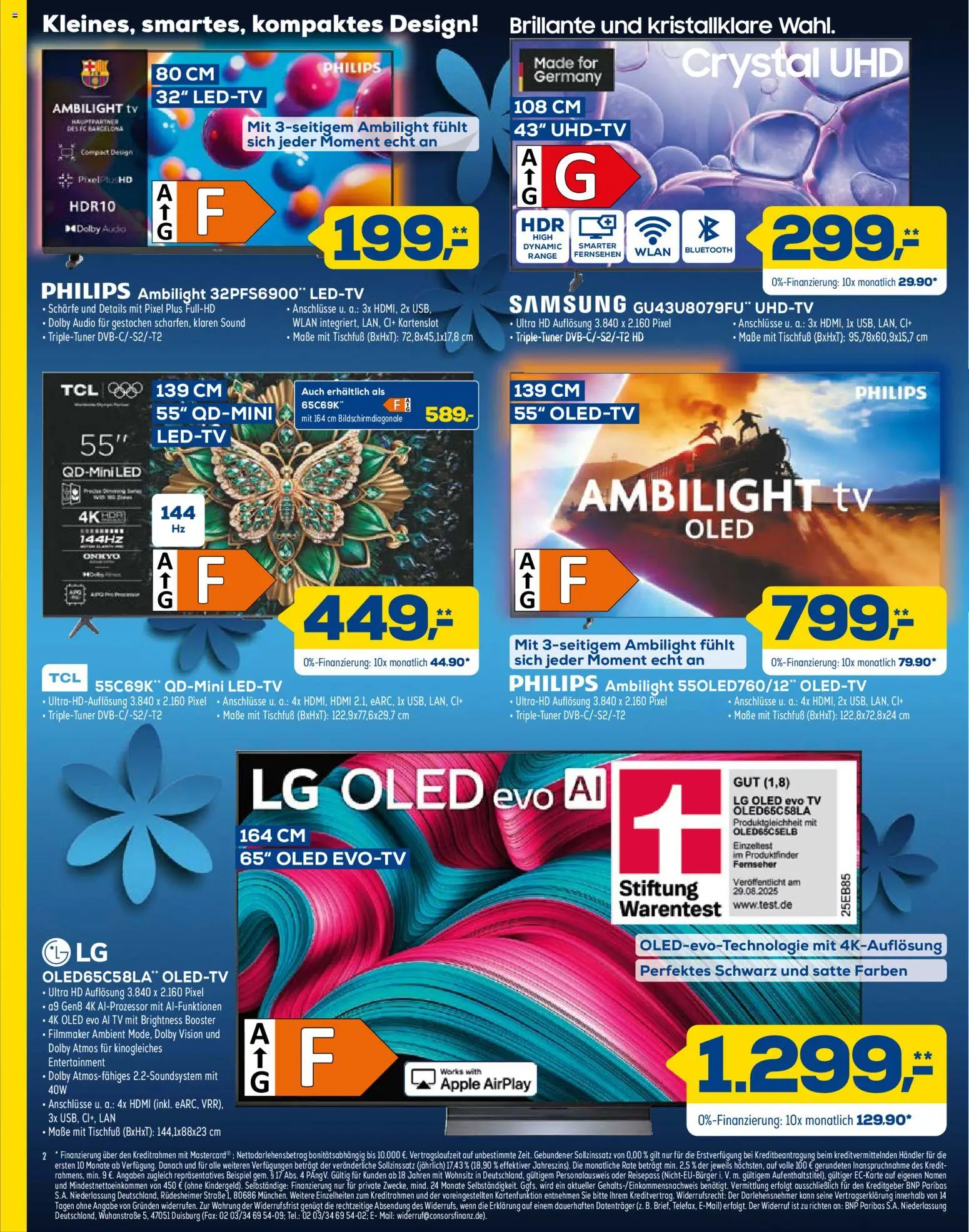 Euronics Prospekt 	 – gültig ab 25.04.2026 | Seite: 2 | Produkte: LG, Philips, Apple, Audio