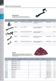 Makita-mainoslehti voimassa 24.03.2026 alkaen | Sivu: 308 | Tuotteet: Monitoimikone, Käsineet