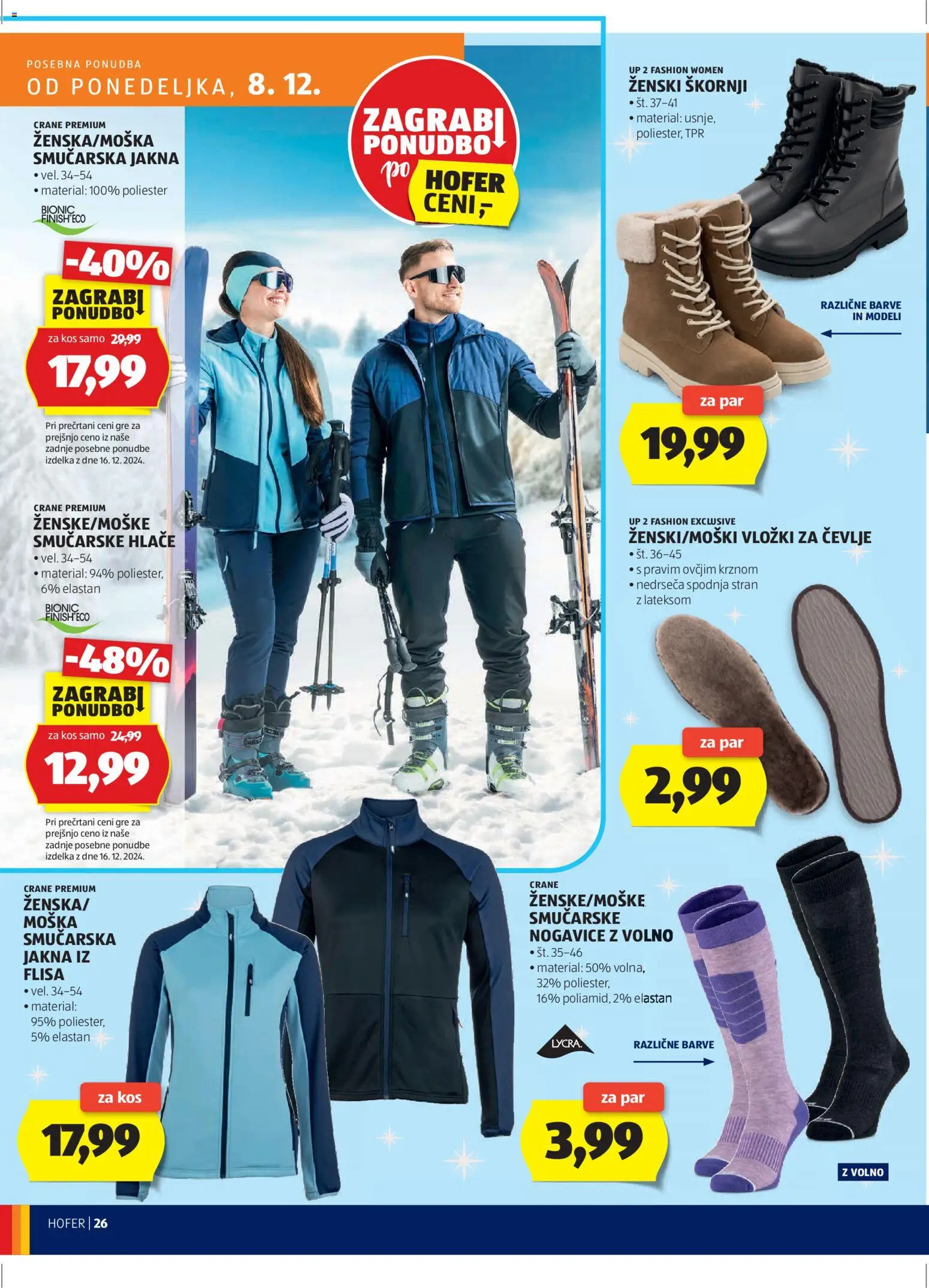 Novi Hofer katalog ponudbe – veljaven od 04.12.2025 | Stran: 26