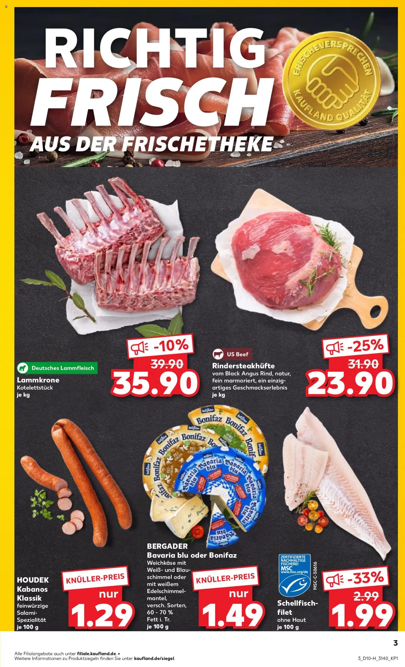 Kaufland Prospekt Leipzig	 – gültig ab 05.03.2026 | Seite: 3 | Produkte: Salami, Steak