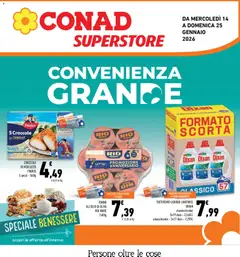 Anteprima del volantino Conad Superstore Campania catalogo valido a partire dal 14.01.2026