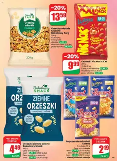 Dino Gazetka od 16.07.2025 | Strona: 49 | Produkty: Orzechy włoskie, Orzeszki ziemne, Popcorn, Orzechy