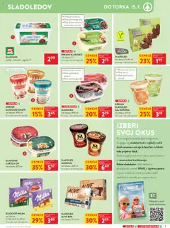 Spar katalog 28/25 │ velja od 09.07.2025 | Stran: 3 | Izdelki: Cokolada, Sladoled