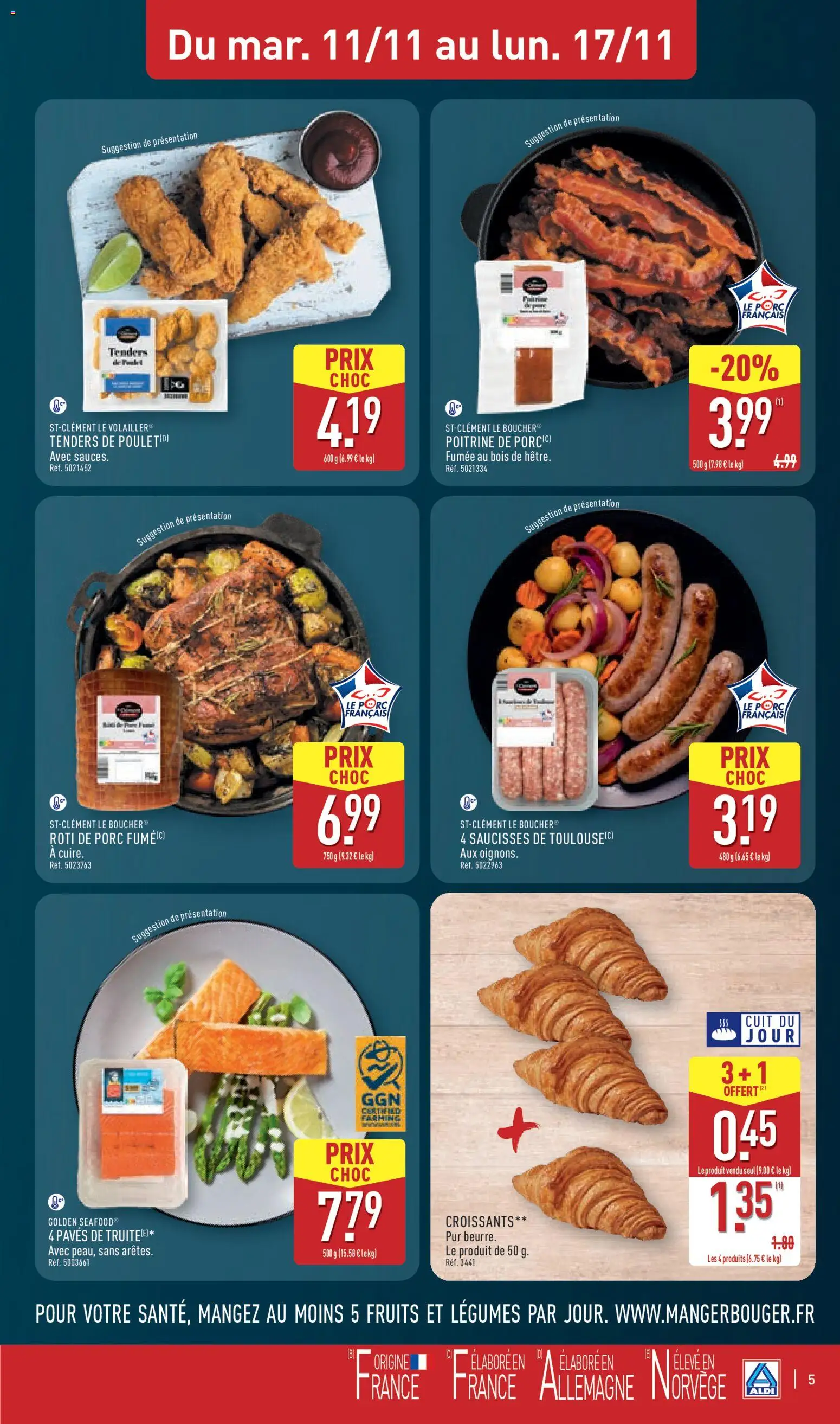 {H1} | Page: 8 | Produits: Beurre, Porc