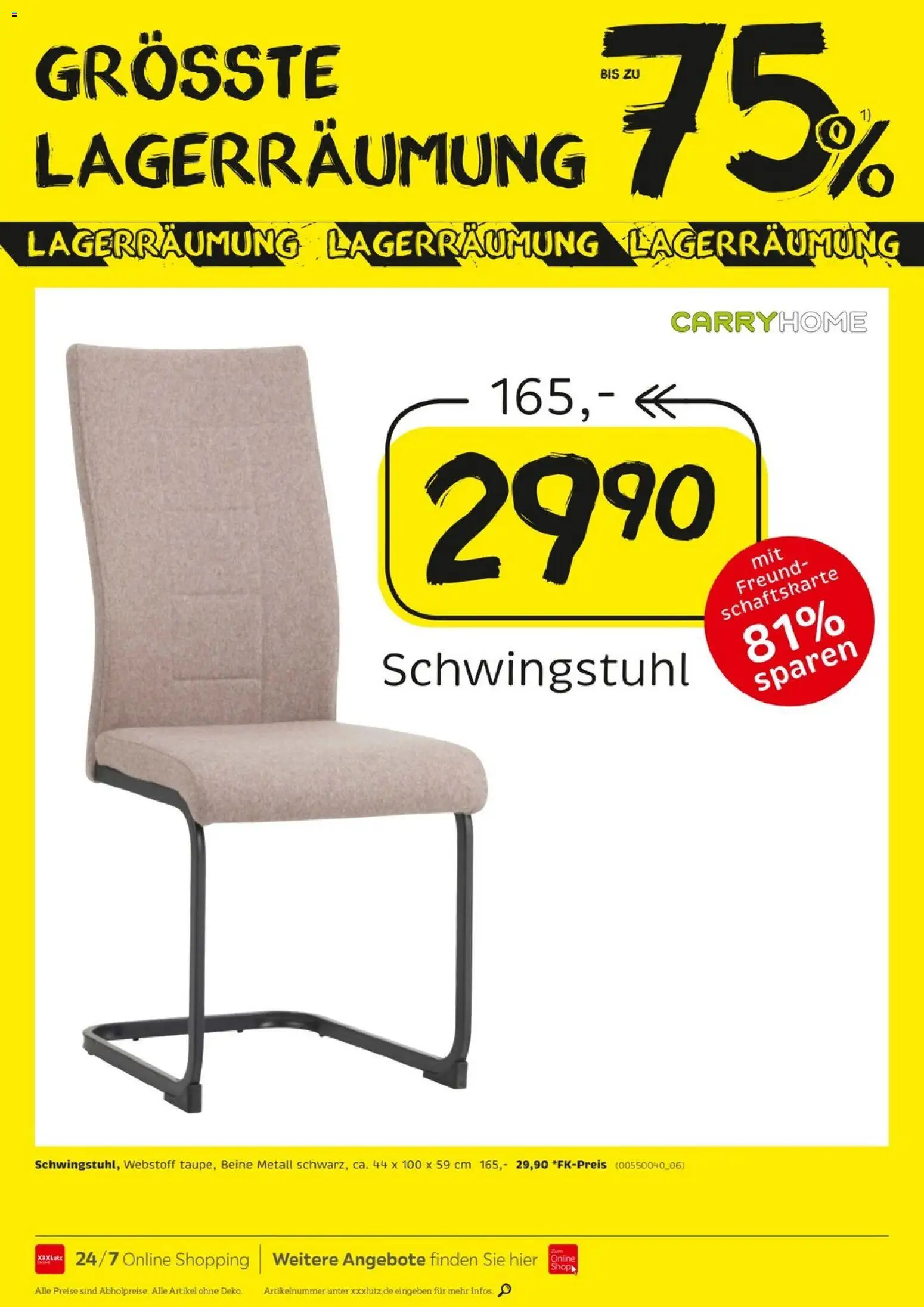 XXXL Lutz Lagerräumungsverkauf – gültig ab 21.12.2025 | Seite: 6