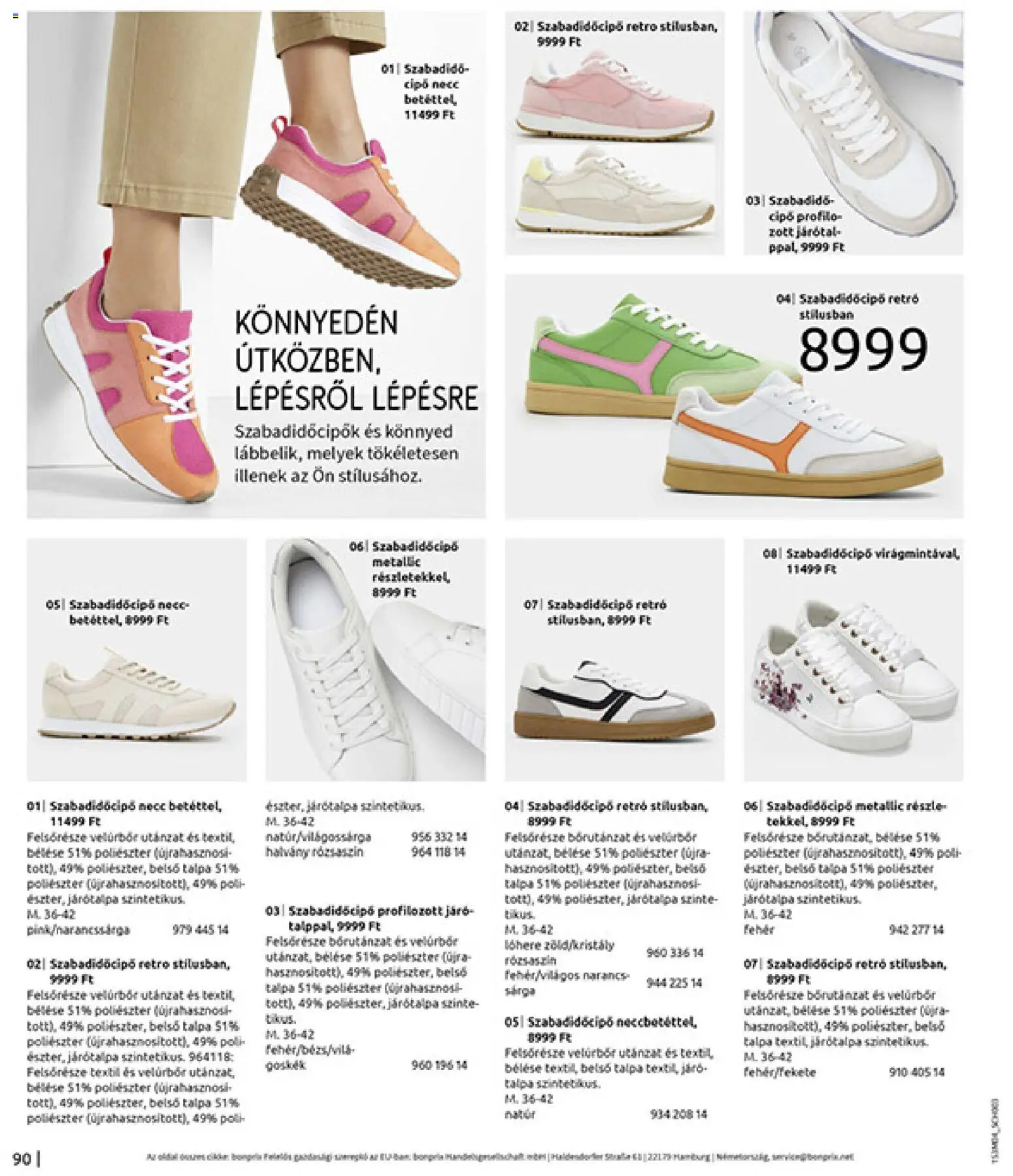 Bonprix akciós ujság - amely érvényes a következő dátumtól: 30.03.2026 | Oldal: 92 | Termékek: Narancs