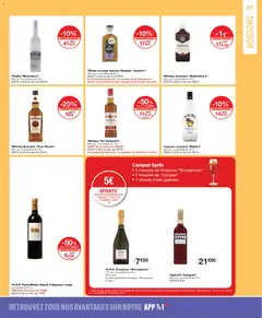 Monoprix - Prévisualisation de Monoprix catalogue valide à partir de 04.11.2025 | Page: 21 | Produits: Vodka, Four, Liqueur, Banane