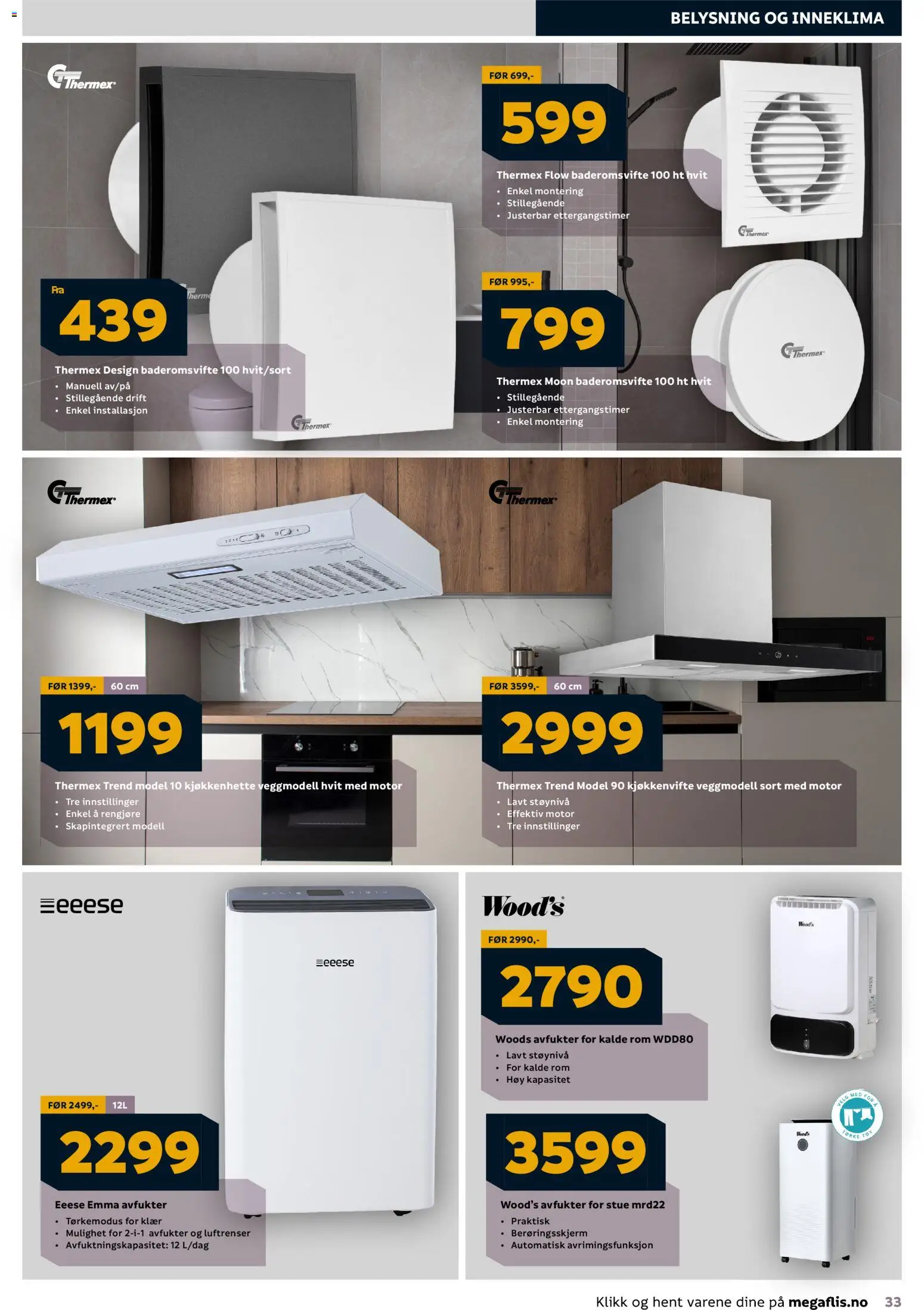 {H1} | Side: 33 | Produkter: Klær, Persienn, Luftrenser