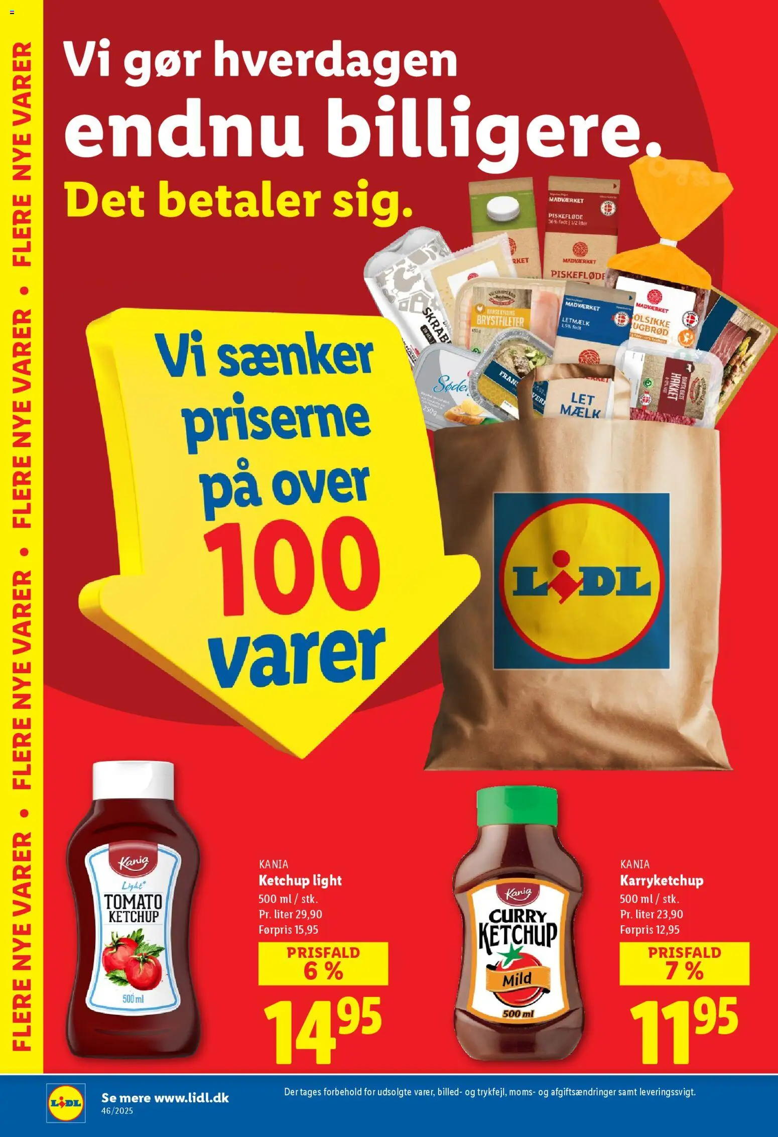 Lidl tilbudsavis – gyldig fra 09.11.2025 | Side: 12 | Produkter: Mælk, Ketchup, Jogo de ferramentas