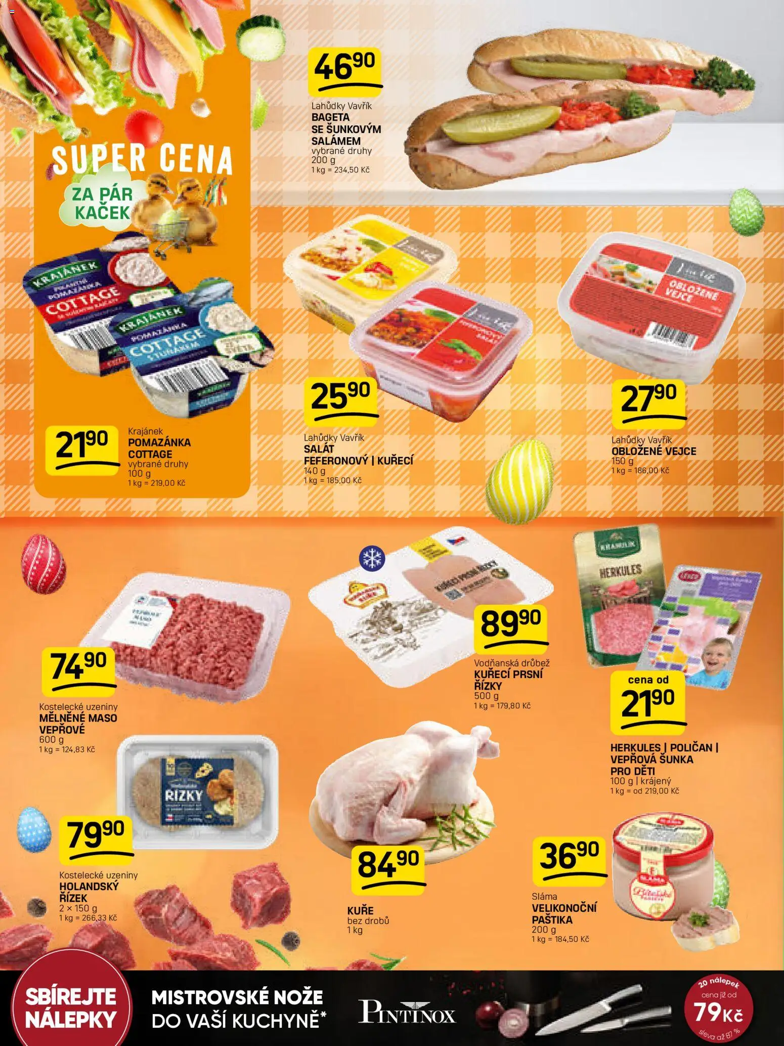 Flop leták od 25.03.2026 | Strana: 10 | Produkty: Vejce, Šunka, Pomazánka, Cottage