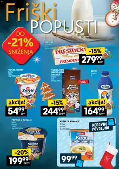 Idea katalog - pregled Idea kataloga - važi od 11.12.2025 | Strana: 12 | Proizvode: Maslac, Jogurt, Paprika u pavlaci, Voćni jogurt