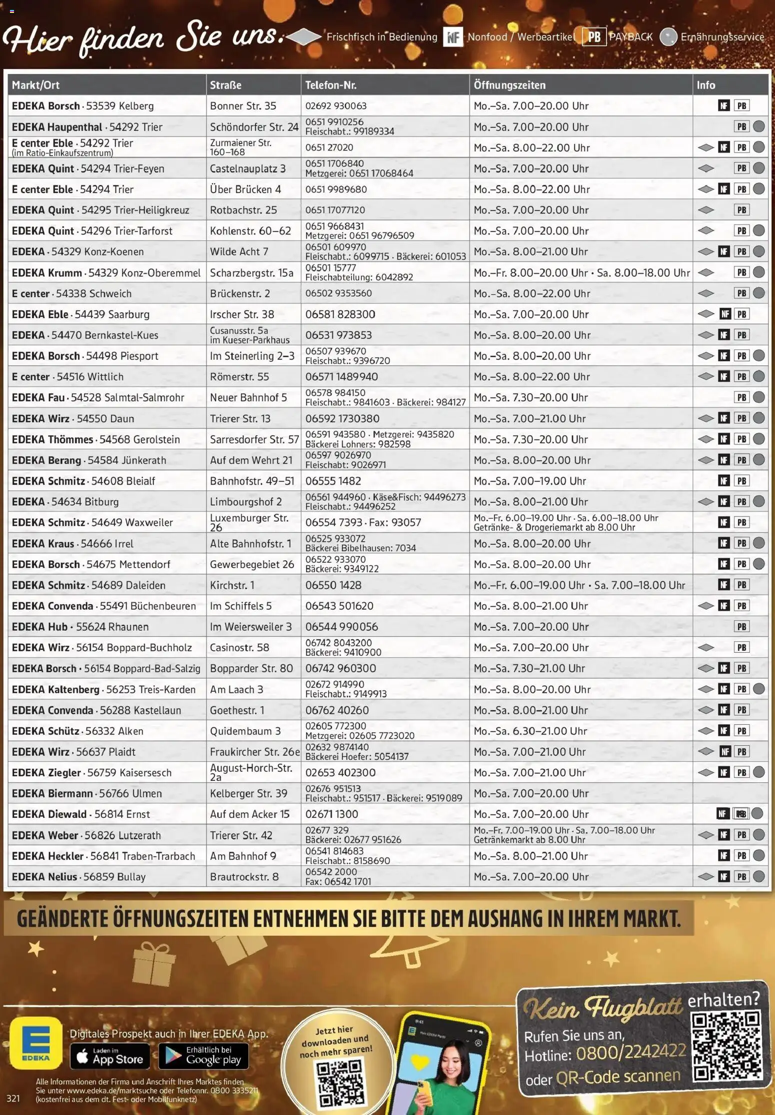 Edeka prospekt Piesport	 – gültig ab 14.12.2025 | Seite: 39 | Produkte: Bäckerei, Uhr