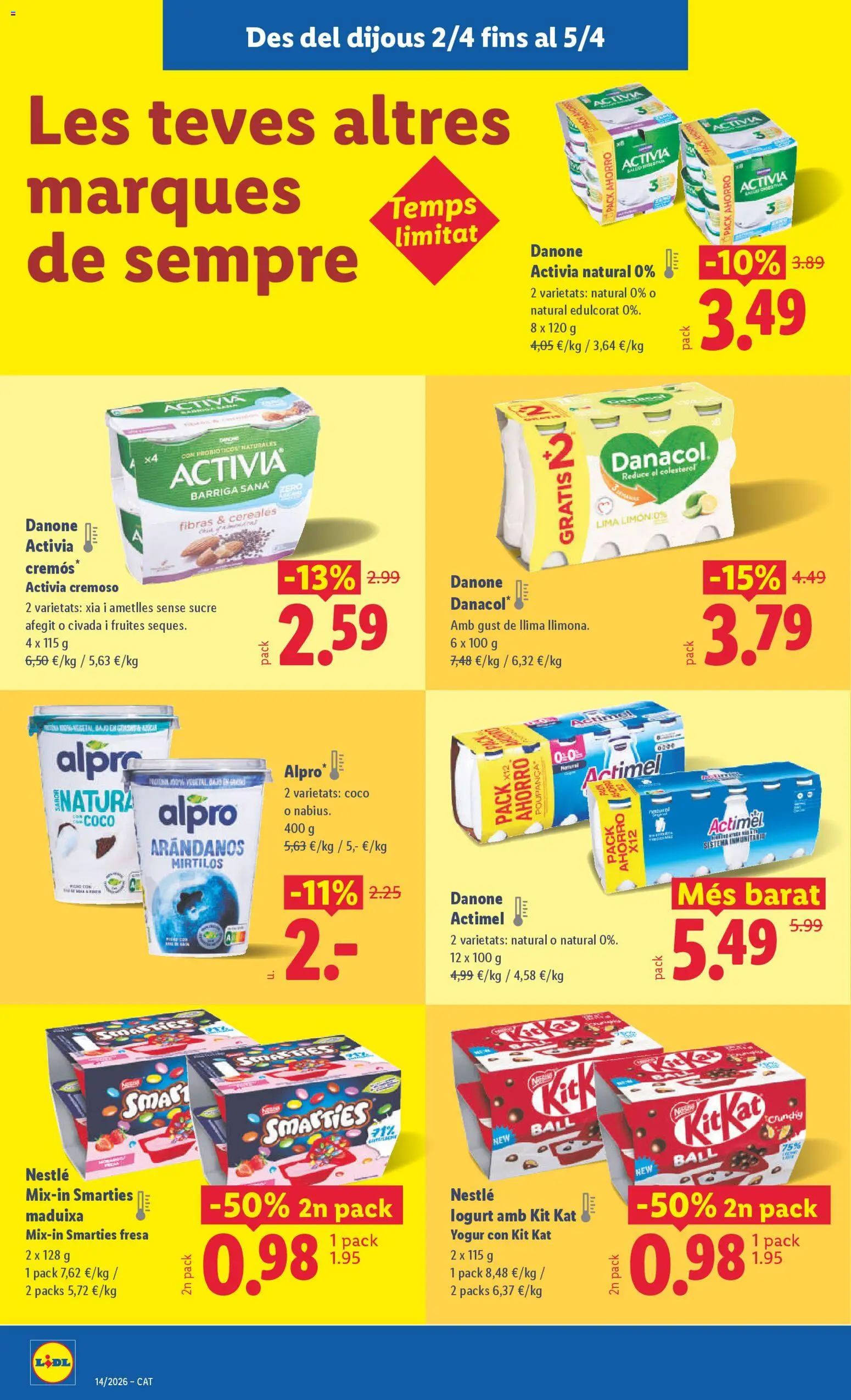 Lidl folleto │ válido desde el 30.03.2026 | Página: 36 | Productos: Lima, Yogur, Τυρόπιτα, Cereales