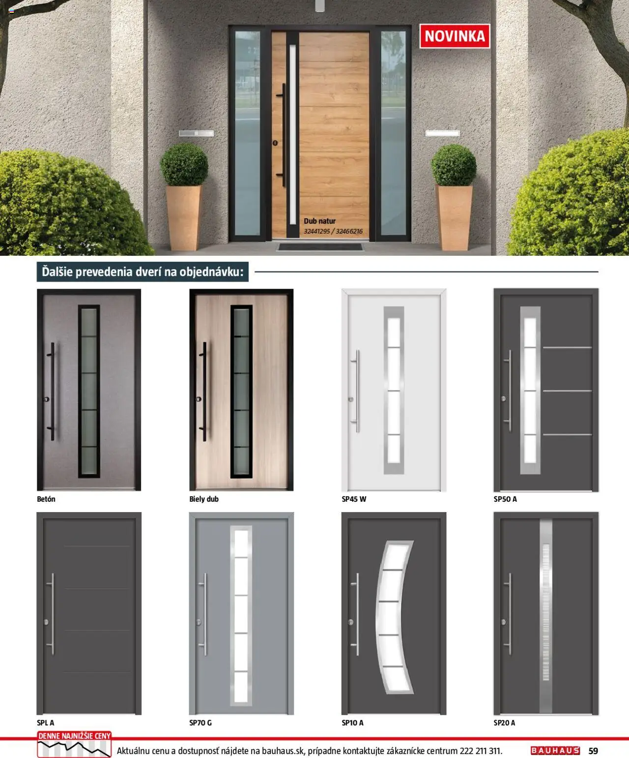 Nové Bauhaus akcie – leták je platný od 08.09.2025 | Strana: 59