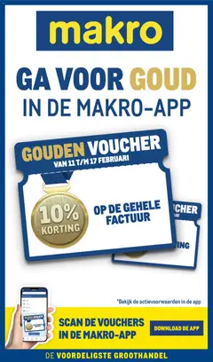 Makro - Winterspelen - Voorbeeld van een folder van Makro, geldig van 11.02.2026