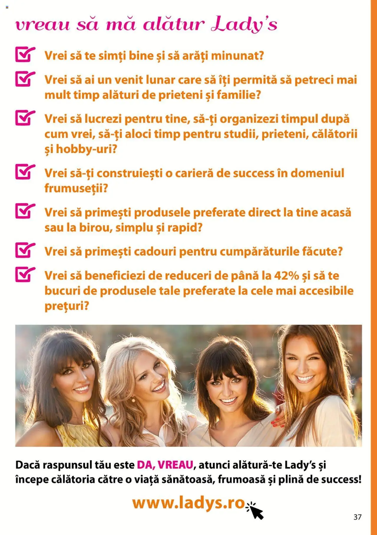 Lady’s catalog - Manual – valabil de la 17.04.2020 | Pagină: 37