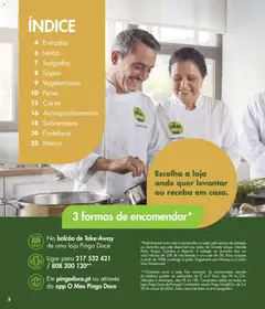 Pré-visualização Sopas, Available soups. válido de 03.03.2026 | Página: 2 | Produtos: Telefone, Peixe, Carne