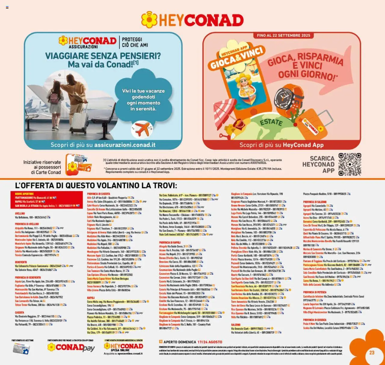 Volantino Conad del 13.08.2025 | Pagina: 23