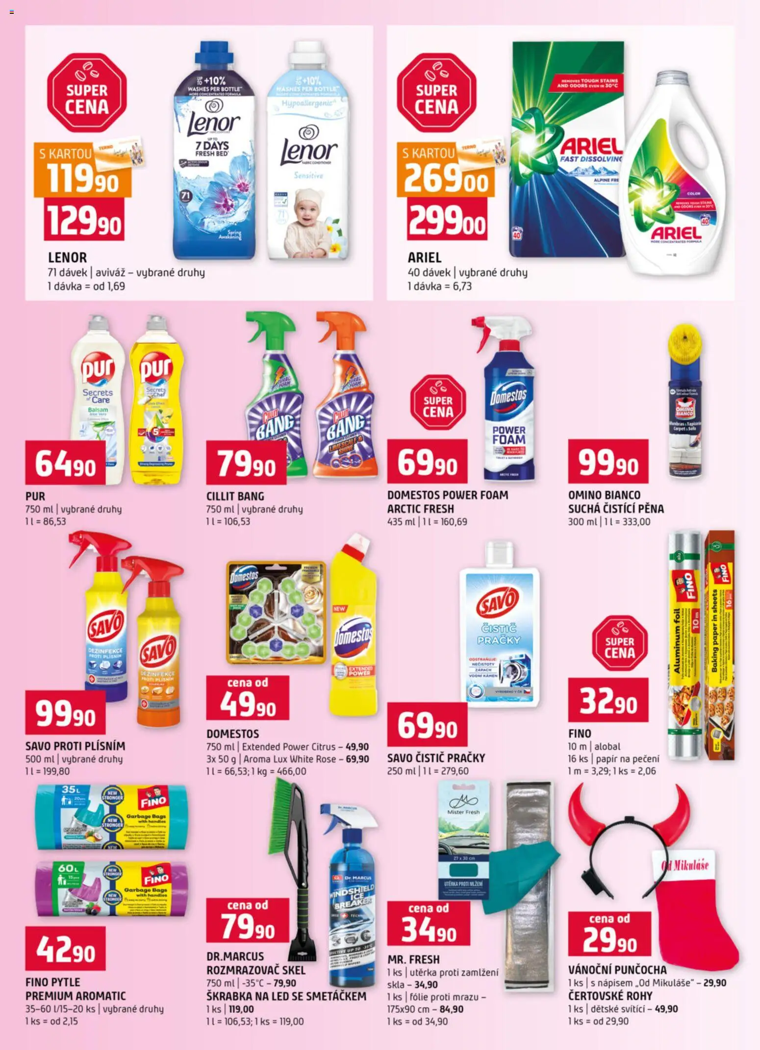 Terno leták - Prachatice od 26.11.2025 | Strana: 15 | Produkty: Aviváž, Škrabka, Pračky, LED