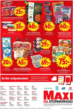 ICA Maxi reklamblad aktuell från 11.08.2025 | Sida: 14