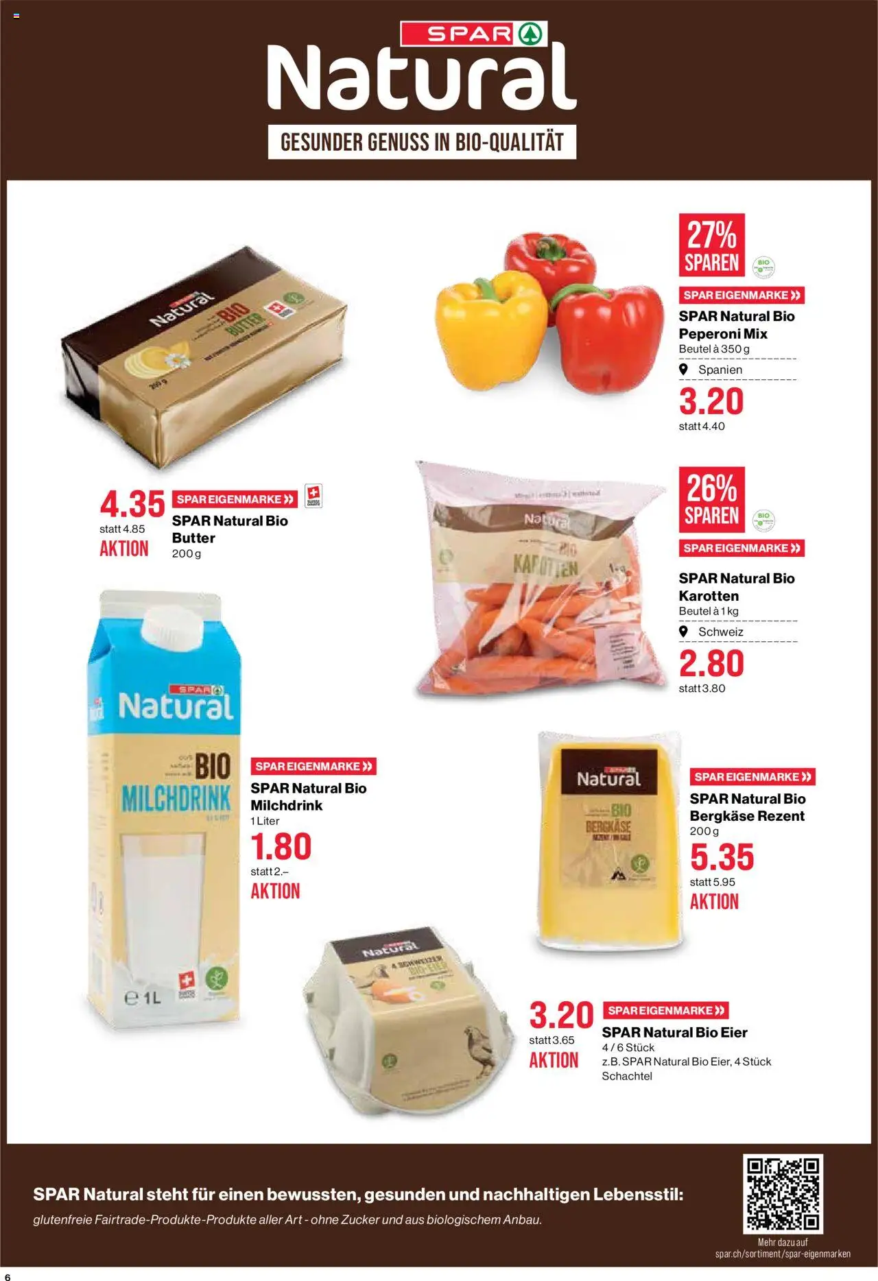 SPAR Aktionen – gültig ab 09.10.2025 | Seite: 6 | Produkte: Butter, Eier, Zucker