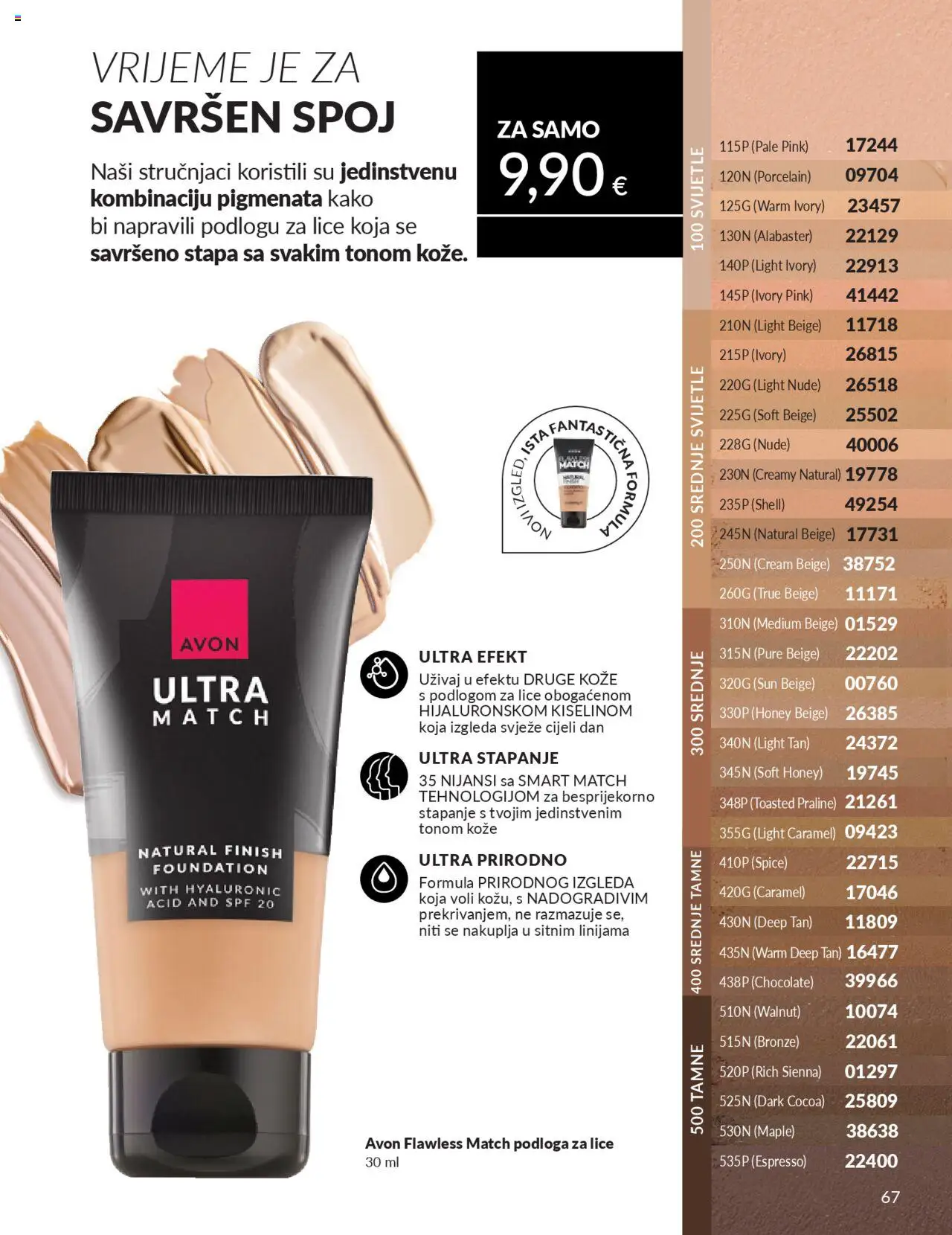 Avon katalog | vrijedi od 30.09.2025 | Stranica: 67 | Proizvodi: Praline, Finish