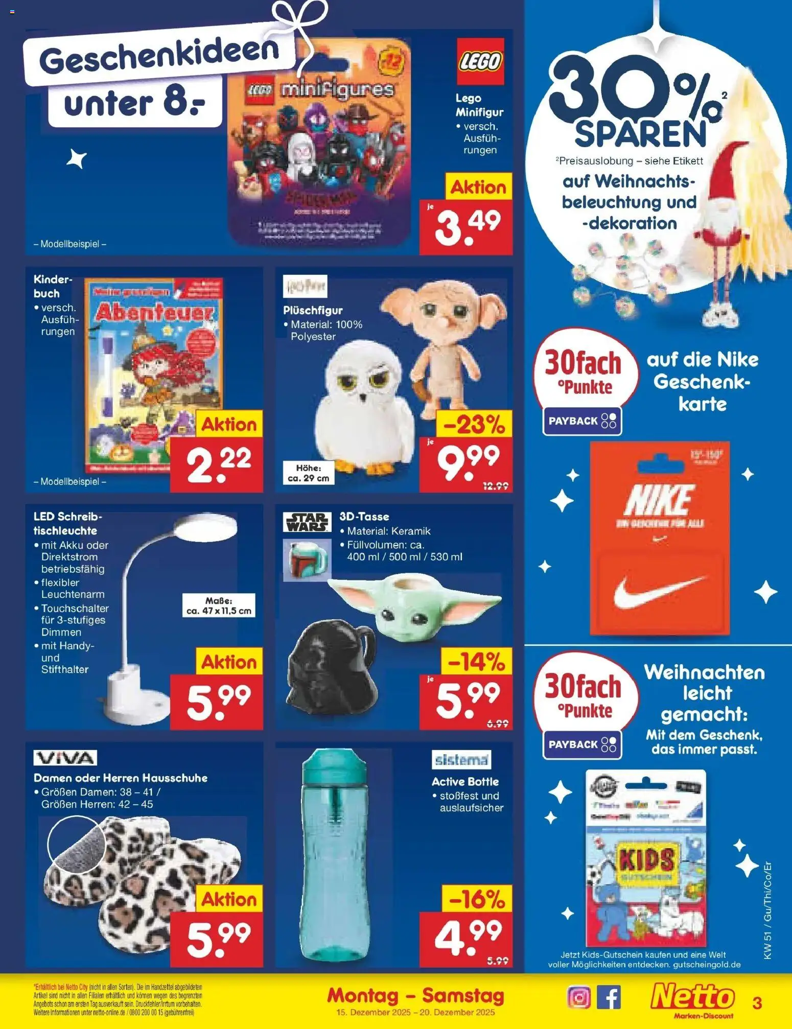 Netto Marken-Discount prospekt Thiendorf	 – gültig ab 15.12.2025 | Seite: 29 | Produkte: Hausschuhe